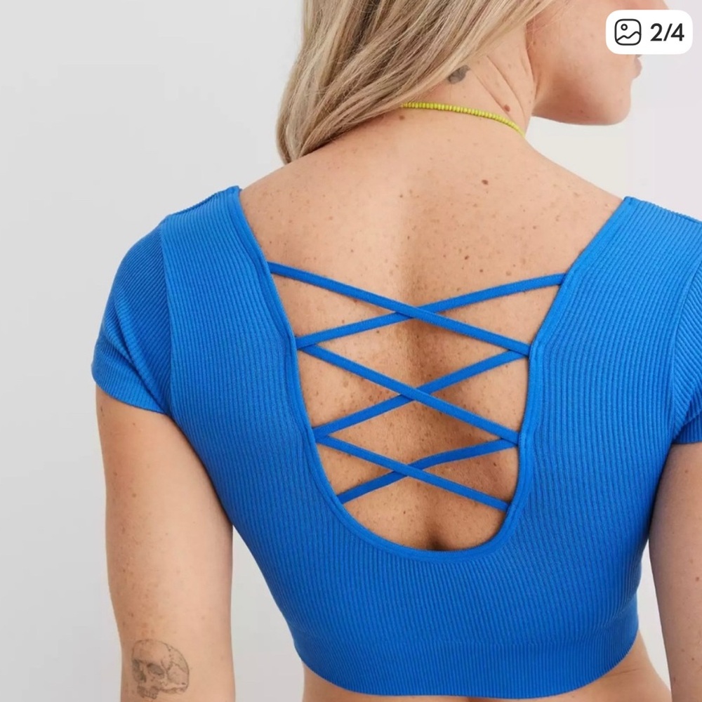 Aerie seamless crop top